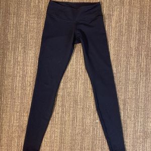 Lululemon full length black wunder under leggings